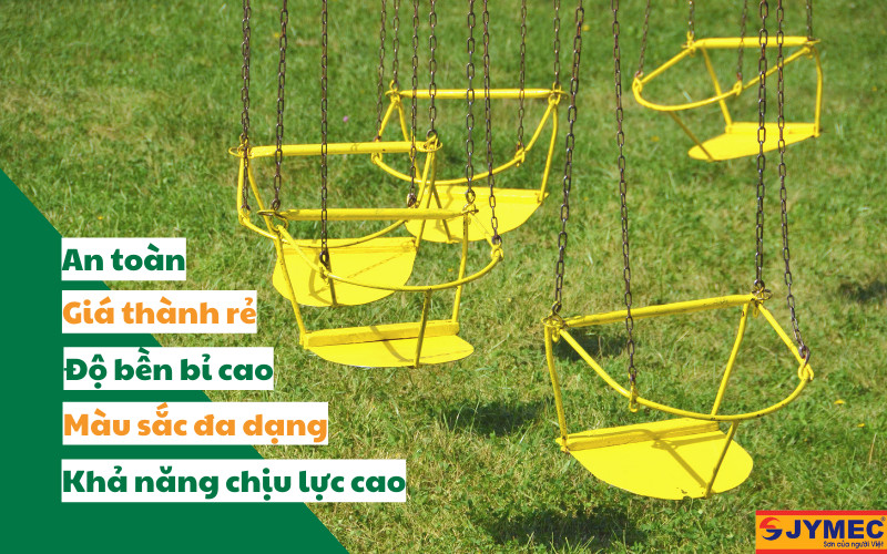 Ưu điểm của việc sơn lại bàn ghế sắt mạ kẽm với màu sơn đẹp