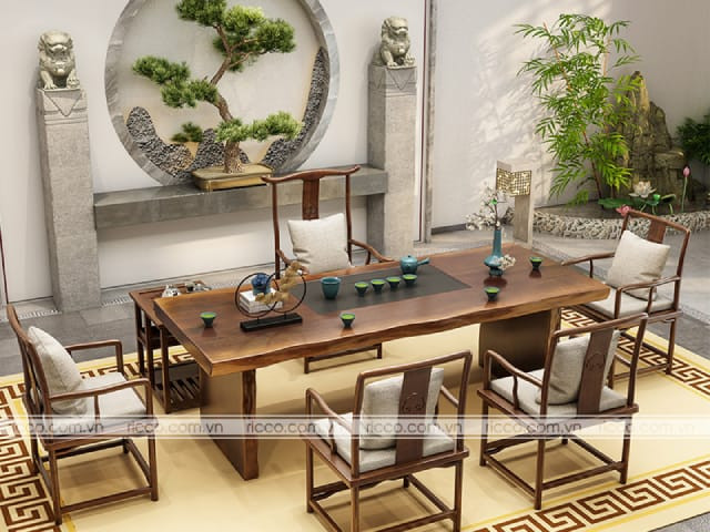 Ưu điểm vượt trội của bộ bàn ghế uống trà Trung Quốc