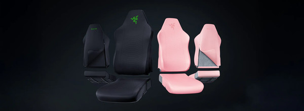 Vỏ bọc ghế gaming Razer Iskur V2 X màu đen, thể hiện sự bảo vệ toàn diện.
