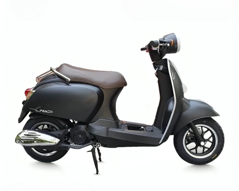 Xe ga 50cc Nioshima Crea Plus - mẫu xe ga 50cc cho bạn học sinh nữ cấp 3 sở hữu thiết kế ngọt ngào, trẻ trung với kiểu dáng scoopy bo tròn mềm mại