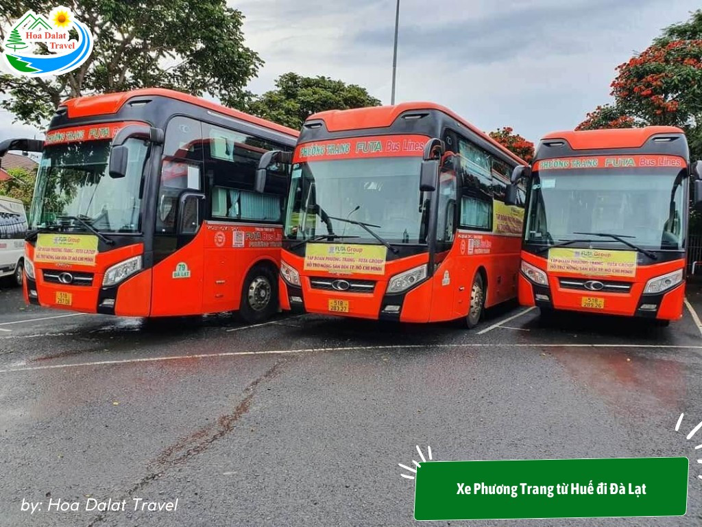 Xe Phương Trang ghế ngồi Huế đi Đà Lạt