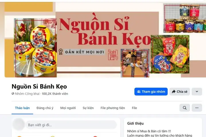 Các Nhóm Bán Hàng Online Về Đồ Ăn