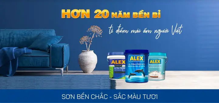 Sơn Alex - Sơn Nước Nội Thất Chống Mốc Hiệu Quả