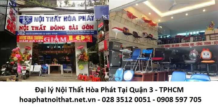 Đại Lý Nội Thất Hòa Phát Quận 3 – Tp.hồ Chí Minh