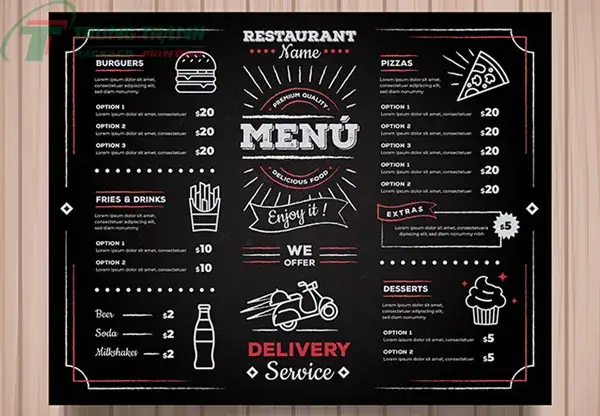 Menu Quyết Định Doanh Thu Thông Qua Tâm Lý Học Giá Menu Quyết Định Doanh Thu Thông Qua Tâm Lý Học Giá