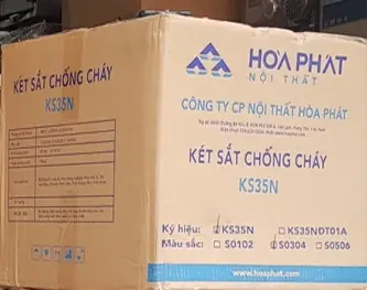 10. Nhận Biết Két Sắt Hòa Phát Chính Hãng Dựa Vào Vỏ Thùng Đựng 10. Nhận Biết Két Sắt Hòa Phát Chính Hãng Dựa Vào Vỏ Thùng Đựng