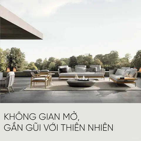 Không Gian Mở Gần Gũi Với Thiên Nhiên