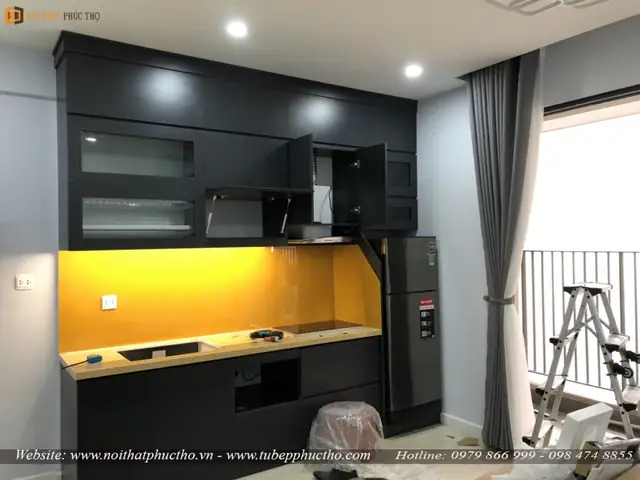 Tủ Bếp Melamine An Cường Code Mdf Lõi Xanh Chống Ẩm – Chú Tân, Vinhome D’capitale Trần Duy Hưng Tủ Bếp Melamine An Cường Code Mdf Lõi Xanh Chống Ẩm – Chú Tân, Vinhome D’capitale Trần Duy Hưng