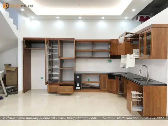 Bàn Giao Nội Thất Tủ Bếp Gỗ Dổi Tự Nhiên Nhà Anh Thái Tại Tt Minh Tân – Kinh Môn – Hải Dương. Bàn Giao Nội Thất Tủ Bếp Gỗ Dổi Tự Nhiên Nhà Anh Thái Tại Tt Minh Tân – Kinh Môn – Hải Dương.