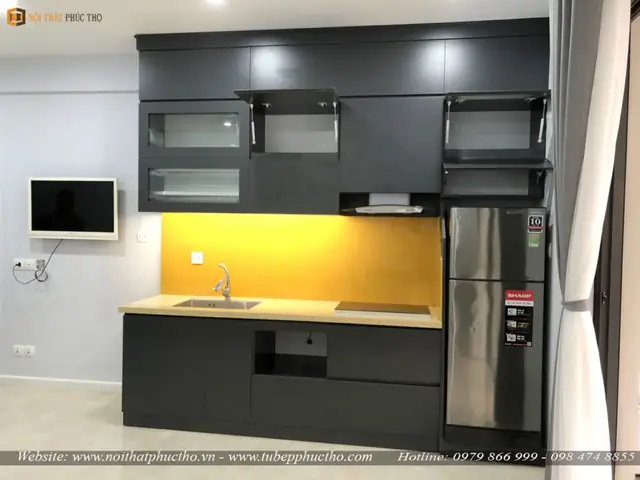 Tủ Bếp Melamine An Cường Code Mdf Lõi Xanh Chống Ẩm – Chú Tân, Vinhome D’capitale Trần Duy Hưng Tủ Bếp Melamine An Cường Code Mdf Lõi Xanh Chống Ẩm – Chú Tân, Vinhome D’capitale Trần Duy Hưng