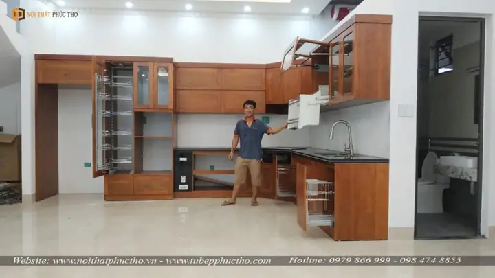 Bàn Giao Nội Thất Tủ Bếp Gỗ Dổi Tự Nhiên Nhà Anh Thái Tại Tt Minh Tân – Kinh Môn – Hải Dương. Bàn Giao Nội Thất Tủ Bếp Gỗ Dổi Tự Nhiên Nhà Anh Thái Tại Tt Minh Tân – Kinh Môn – Hải Dương.