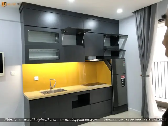 Tủ Bếp Melamine An Cường Code Mdf Lõi Xanh Chống Ẩm – Chú Tân, Vinhome D’capitale Trần Duy Hưng Tủ Bếp Melamine An Cường Code Mdf Lõi Xanh Chống Ẩm – Chú Tân, Vinhome D’capitale Trần Duy Hưng