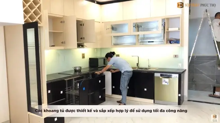 Tủ Bếp Acrylic An Cường Bóng Gương – Nội Thất Phúc Thọ Thi Công Tại Nhà Nhà Anh Hùng – Đông Anh – Hà Nội Tủ Bếp Acrylic An Cường Bóng Gương – Nội Thất Phúc Thọ Thi Công Tại Nhà Nhà Anh Hùng – Đông Anh – Hà Nội