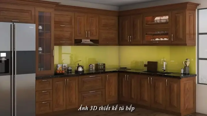 Hoàn Thiện Nội Thất Tủ Bếp Gỗ Sồi Nga Cho Chị Hải Tại Thị Trấn Kẻ Sặt, Hải Dương Hoàn Thiện Nội Thất Tủ Bếp Gỗ Sồi Nga Cho Chị Hải Tại Thị Trấn Kẻ Sặt, Hải Dương