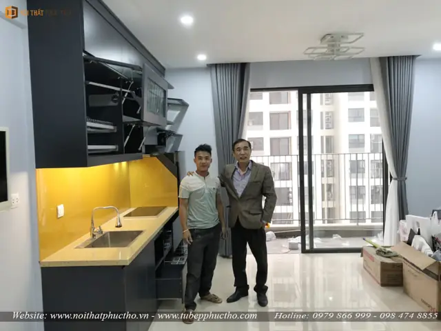 Tủ Bếp Melamine An Cường Code Mdf Lõi Xanh Chống Ẩm – Chú Tân, Vinhome D’capitale Trần Duy Hưng Tủ Bếp Melamine An Cường Code Mdf Lõi Xanh Chống Ẩm – Chú Tân, Vinhome D’capitale Trần Duy Hưng