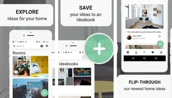 App Thiết Kế Nội Thất Homify