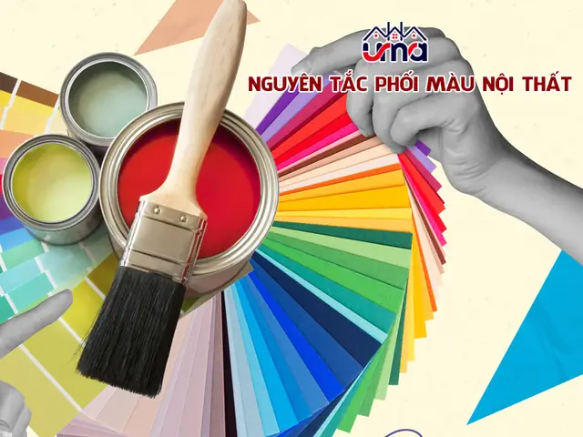 Nguyên Tắc Phối Màu Nội Thất Đẹp Nhất Hiện Nay