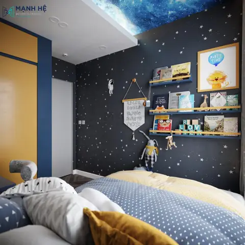 Sắp Xếp Phòng Ngủ Nhỏ Gọn Gàng Bằng Cách Sử Dụng Kệ Treo Tường: Sắp Xếp Phòng Ngủ Nhỏ Gọn Gàng Bằng Cách Sử Dụng Kệ Treo Tường: