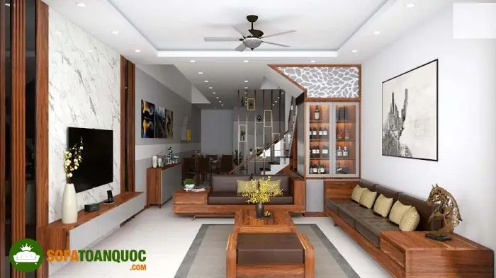 Sắp Xếp Sofa Gần Cầu Thang
