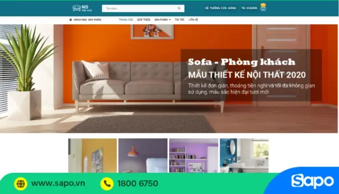Web Thiết Kế Nội Thất Nd Nội Thất