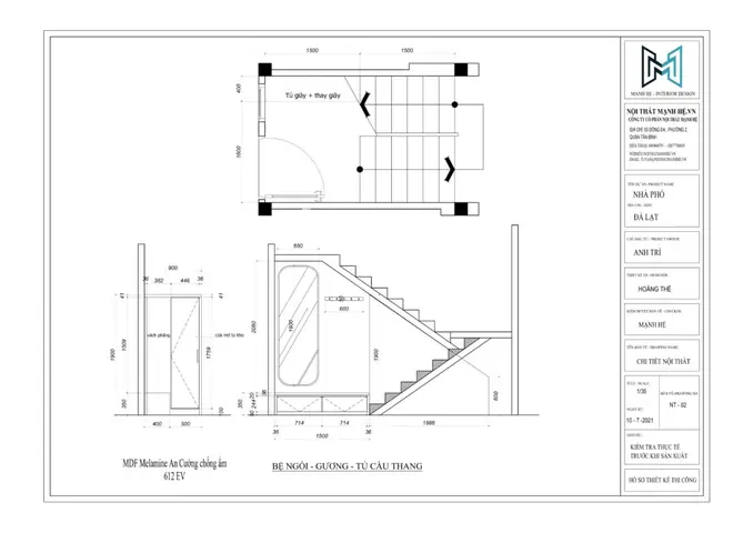 Bản Vẽ Triển Khai Nội Thất 2d