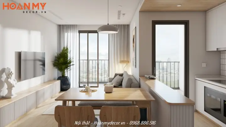 Mẫu 1: Bản Vẽ Thiết Kế Nội Thất Chung Cư