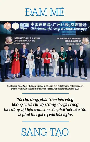 Ông Dương Quốc Nam - Sáng Lập Nội Thất Phố Xinh, Chủ Tịch Hoàng Nam Group: Phải Dám Từ Bỏ Cái “tốt” Để Chọn Cái “tuyệt Vời” Hơn