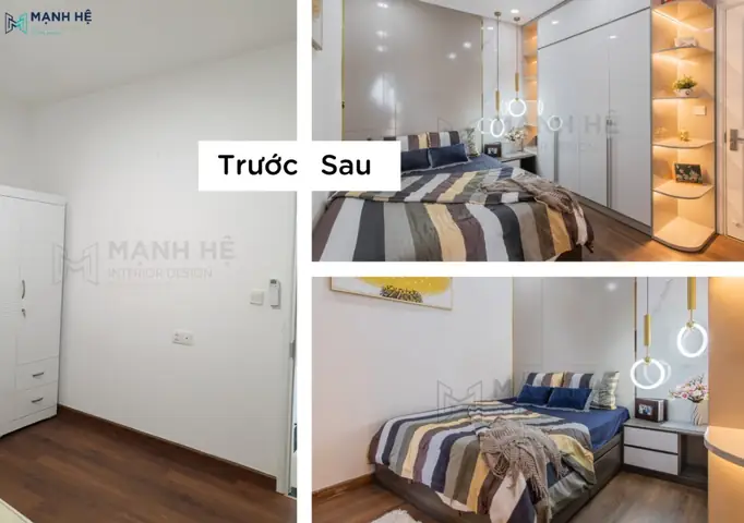 Công Trình 1: Cải Tạo Căn Hộ Chung Cư 65m2 Từ Cũ Kỹ Thành Hiện Đại, Sang Trọng