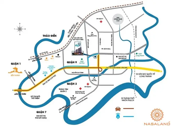 Địa Chỉ Dự Án Căn Hộ Sky 9 Quận 9
