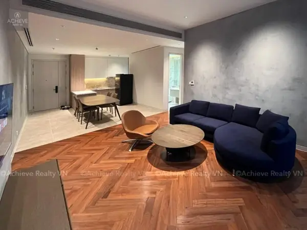 Cho Thuê Căn Hộ 2 Phòng Ngủ Đầy Đủ Nội Thất Tại Cove Residence, Empire City Với Diện Tích 100m2.