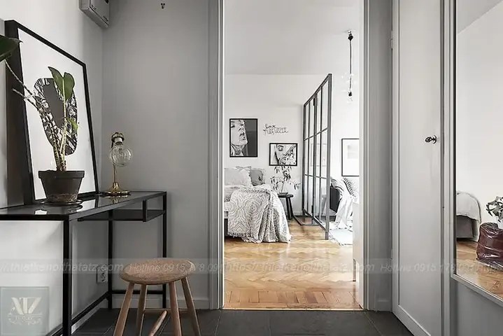 Thiết Kế Không Gian Và Nội Thất Phòng Khách Chung Cư 37m2