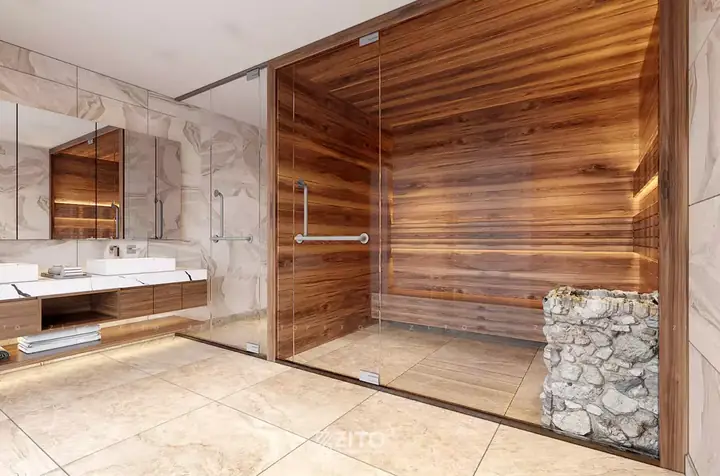 Thiết Kế Nội Thất Gỗ Óc Chó Căn Hộ Dulex Phòng Ngủ
