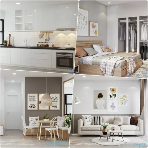 Mẫu Nội Thất Đơn Giản, Tối Giản Đẹp Tiện Nghi