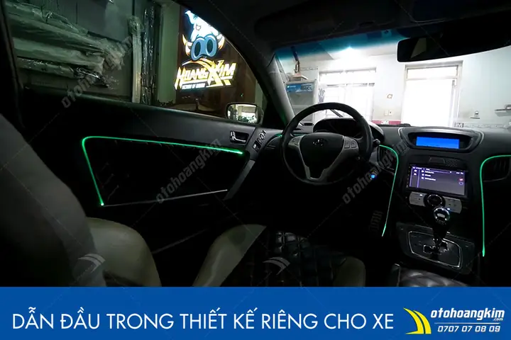 Đèn Led Viền Nội Thất Ô Tô Hyundai Genesis