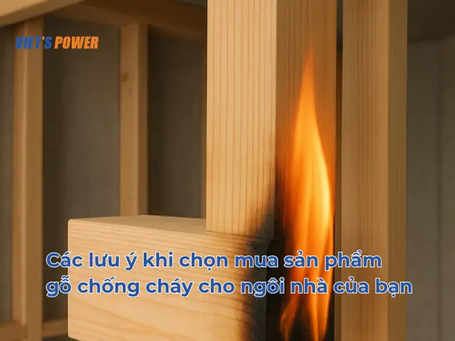 Tiêu Chuẩn Nào Quyết Định Chất Lượng Gỗ Chống Cháy?