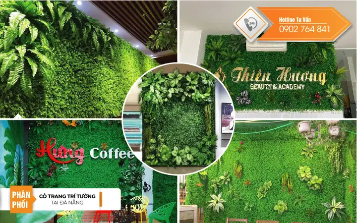 Xu Hướng Trang Trí Tường Với Các Dòng Cỏ Nhựa, Thảm Cỏ Nhân Tạo Tại Đà Nẵng.