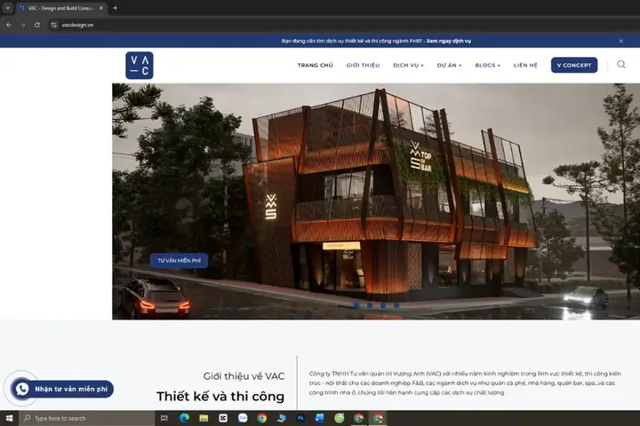 Công Ty Tnhh Thiết Kế Và Xây Dựng Vac