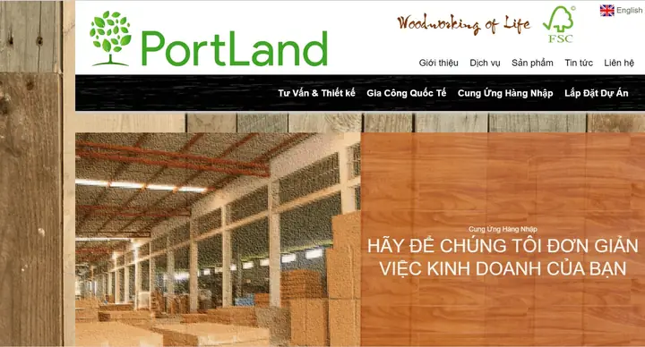 Công Ty Portland – Công Ty Sản Xuất Đồ Gỗ Nội Thất Dĩ An Bình Dương