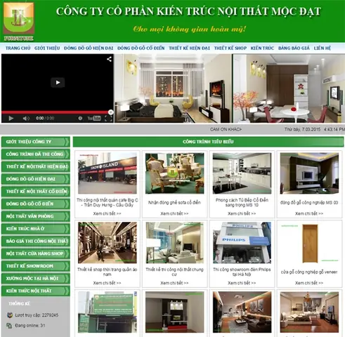 Công Ty Cổ Phần Thiết Kế Nội Thất Mộc Đạt Công Ty Cổ Phần Thiết Kế Nội Thất Mộc Đạt