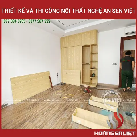 ✅ Thiết Kế Và Thi Công Nội Thất Nghệ An Sen Việt.