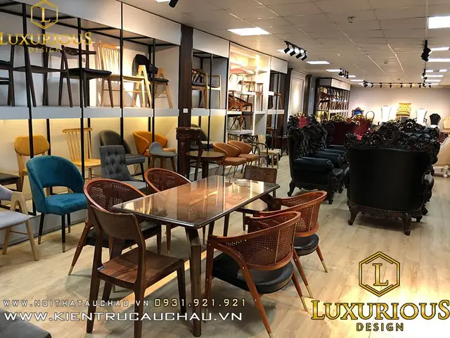 Showroom Bàn Ghế Luxurious Decor Showroom Bàn Ghế Luxurious Decor