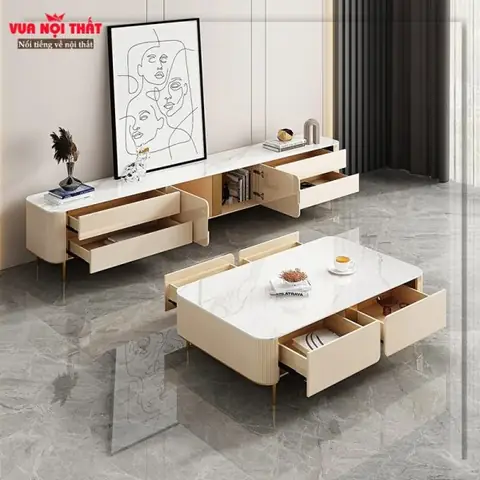 Bã N Sofa Káº¿t Há»£p Tá»§ Tivi Äã¡ Phiãªn Ttv07