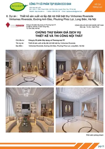 Dá»± Ã¡n Biá»t Thá»± Vinhomes Riverside Hã Ná»i