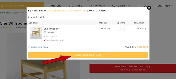 Bước 2: Đặt Mua Sản Phẩm Bước 2: Đặt Mua Sản Phẩm
