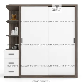 Tủ Quần Áo Gỗ Công Nghiệp Cửa Mở Màu Xi Măng Bê Tông Đẹp Hiện... Tủ Quần Áo Gỗ Công Nghiệp Cửa Mở Màu Xi Măng Bê Tông Đẹp Hiện...