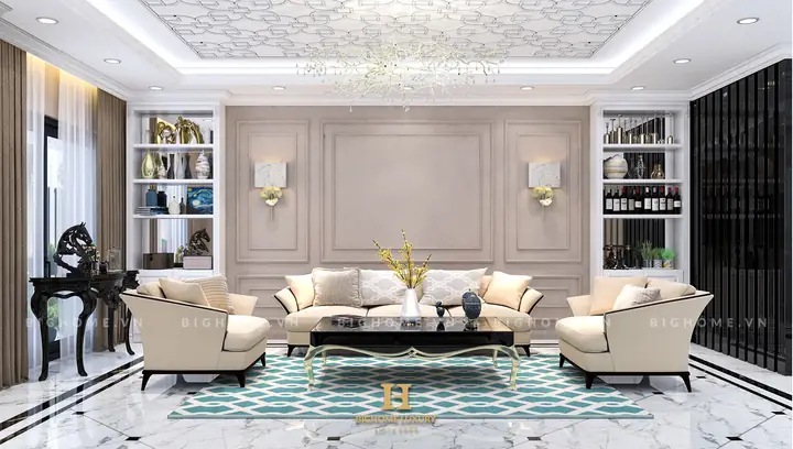 Nội Thất Phòng Khách Phong Cách Luxury Nội Thất Phòng Khách Phong Cách Luxury