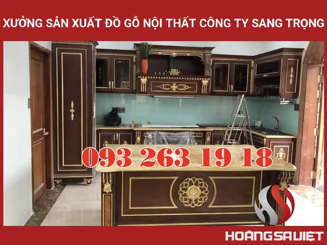 ✅ Xưởng Sản Xuất Đồ Gỗ Nội Thất Công Ty Sang Trọng.