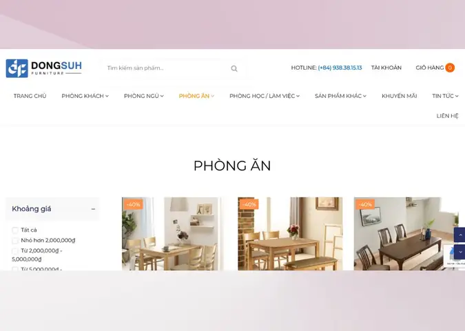 Cửa Hàng Nội Thất Dongsuh