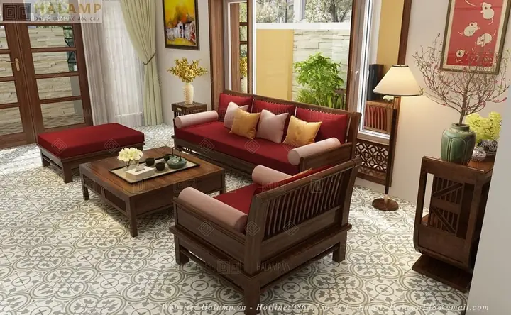 Không Gian Nội Thất Phong Cách Việt Tại Nhà Hàng Lục Thủy