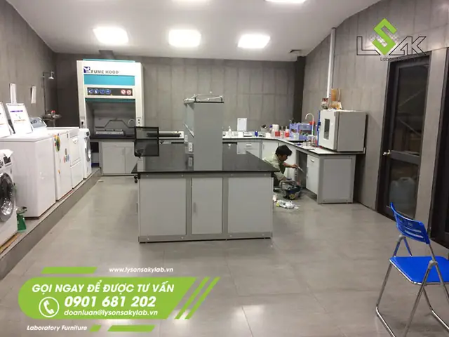 Hình Ảnh Lắp Đặt Nội Thất Phòng Thí Nghiệm Trung Tâm Đổi Mới Sáng Tạo Innovation Center Của Dệt May Phong Phú Hình Ảnh Lắp Đặt Nội Thất Phòng Thí Nghiệm Trung Tâm Đổi Mới Sáng Tạo Innovation Center Của Dệt May Phong Phú